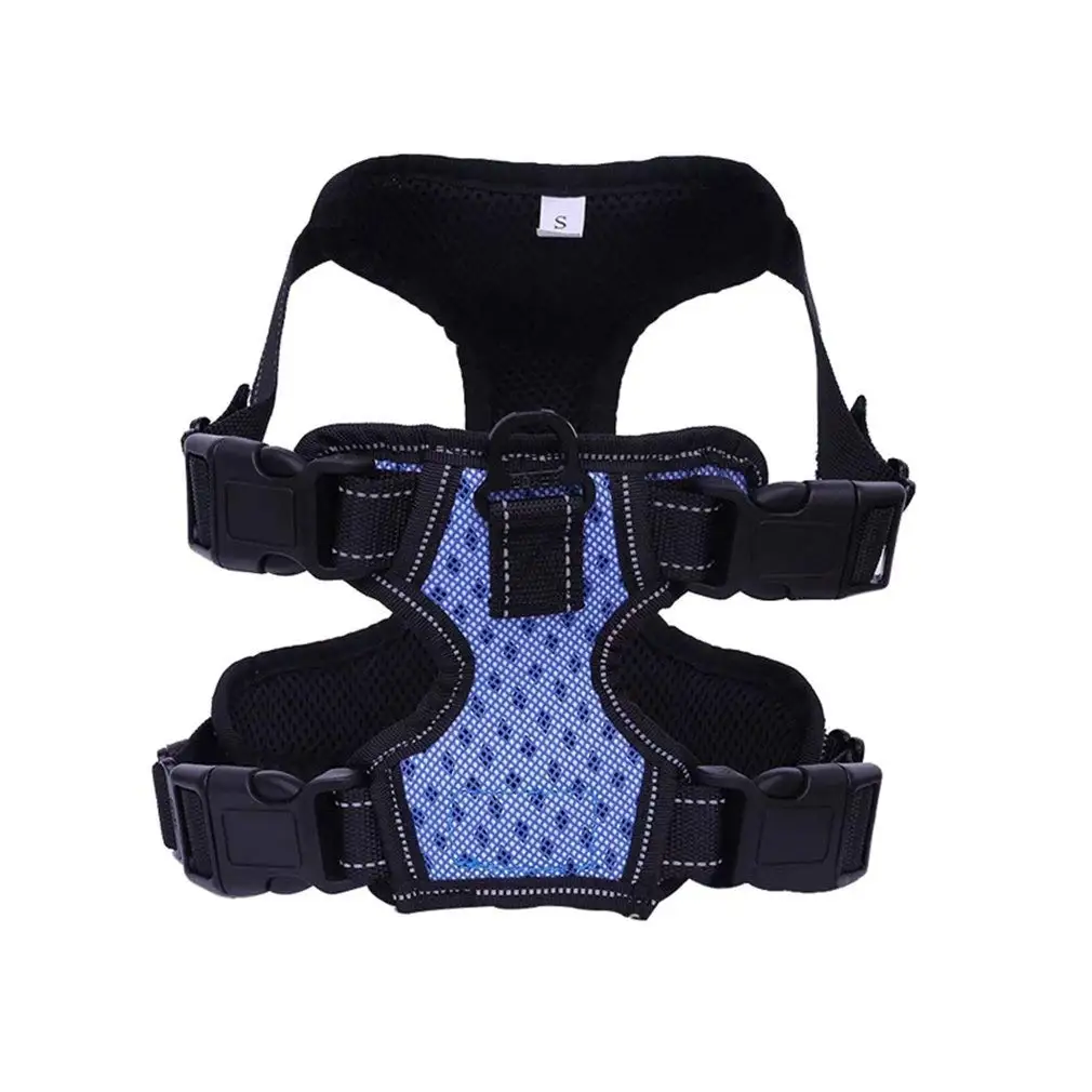 avalanche reflective dog harness with padded soft plush