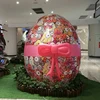 Giant Inflatable Easter Egg Wiht Various Chicken Cartoon In Hot Sale