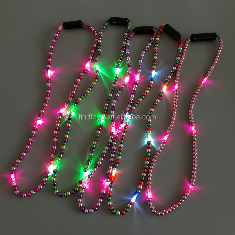 led mardi gras throws