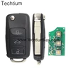 High quality remote key with 3 button the remote control number is 1J0 959 753 DJ 315MHZ with ID48 chip for VW
