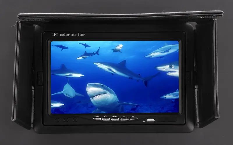 
20m 600TVL new underwater fishing cameras with 7inch LCD 