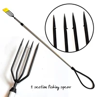 

In stock!! A-alloy telescopic 3 forks fishing spear stainless steel or alu material fishing fork