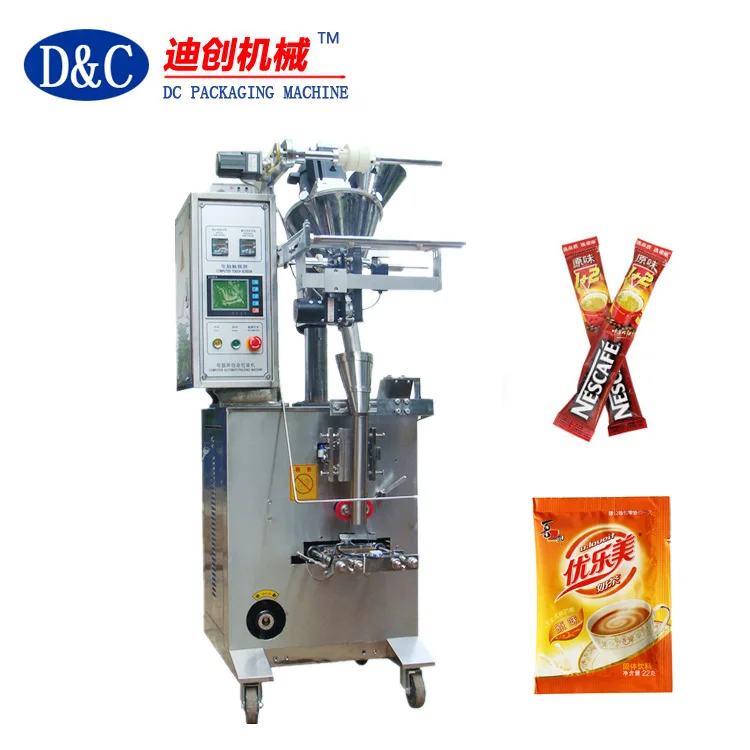 Vertical automatic bag sachet pouch packing machine powder sugar liquid chips coffee food packaging machine price