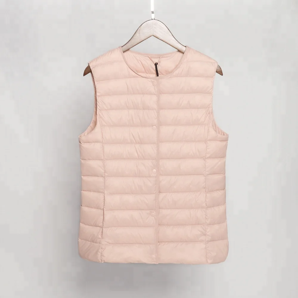 
Winter New Sleeveless Women Duck Down Vests Outdoor 