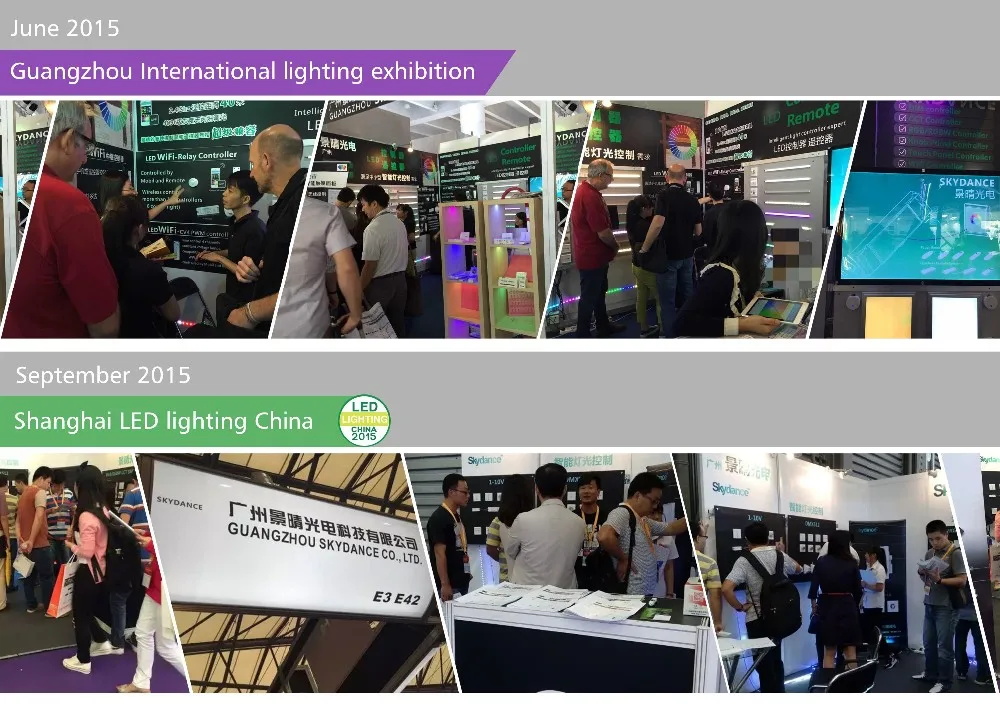 2.4G Wireless RF 4 Zone Remote RGB Strip Controller with big current