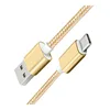 fast charging and date sync nylon braided type C USB fast charger cable charger for iphone