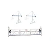 Galvanized steel construction cleaning modular suspended platform gondola for building maintenance