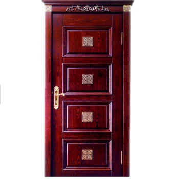 2018 latest design china manufacturer pvc coated wooden door
