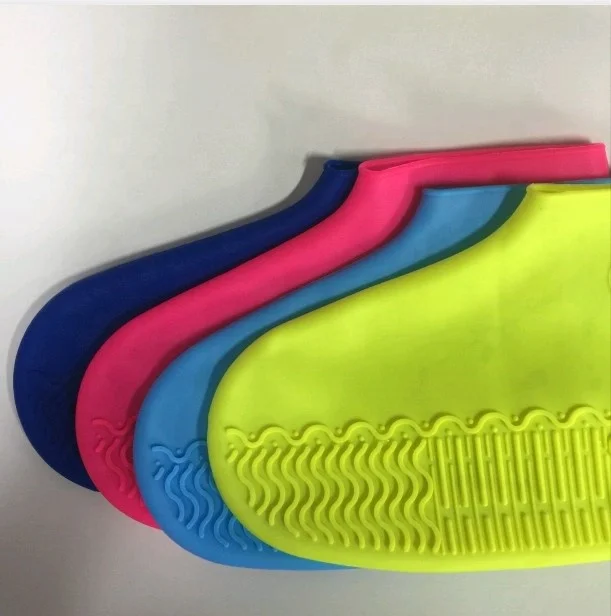 

good elastic silicone waterproof reusable overshoes washable rain boots cover, Customized