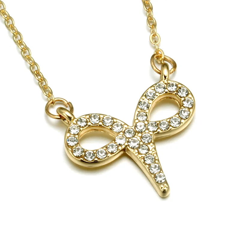 

Zinc Alloy New design 18K Gold Plated Micro Paved Zircon Aries Choker Necklace