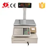 ACS-JL910 Supermarket scale 15kg and 30kg capacity with THERMAL RECEIPT LABEL PRINTING