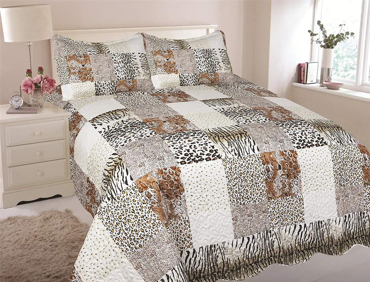 Cheap Leopard Print Quilt Set, find Leopard Print Quilt Set deals on