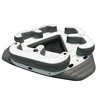 PVC inflatable 6 seats fun durable cool lake inflatable islands