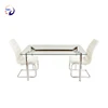 china product wholesale supplier table and chairs for dining room metal dining table set