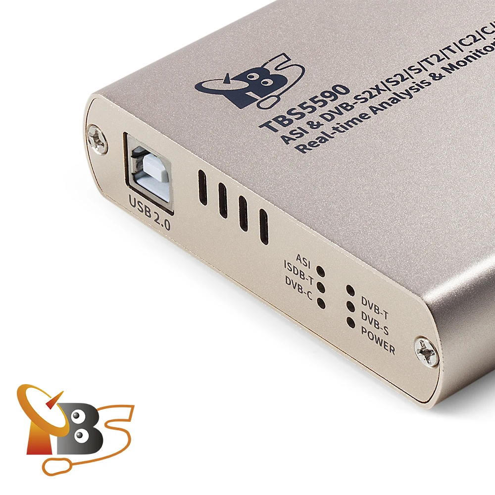 
TBS5590 Multi-standard DVB-S2 DVB-T2 DVB-C ISDB-T Real-time Analysis & Monitoring Probe 