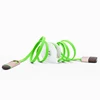 With Metal Painted Head Retractable 2 in 1 USB Data Cable for All Smart Phones