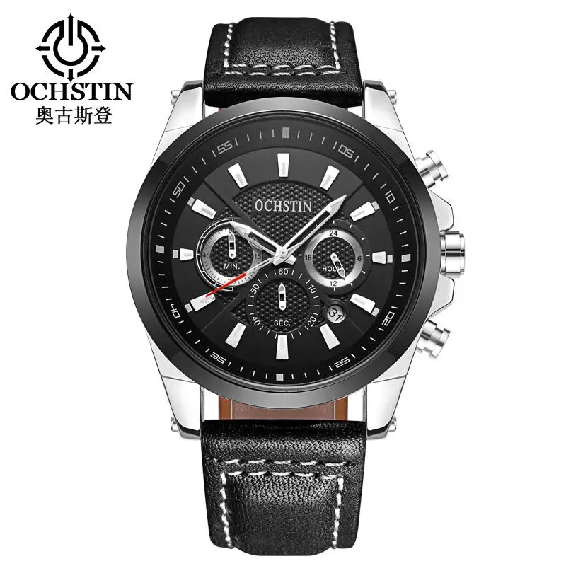 

original OCHSTIN 065 multi funtion quartz watches 30 atm waterproof sport wrist watches men