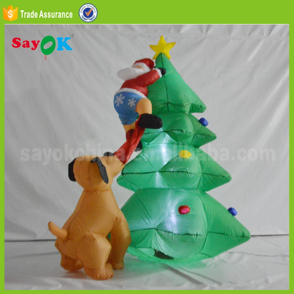 Popular Portable Small Inflatable Christmas Merry Go Round Carousel For