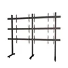 Height Adjustable Aluminum 3x3 Video Wall Mount TV Stand With Micro-adjust Arms