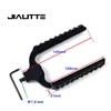 J235 Metal Base Cam Bow Accessories with Dual Picatinny Weaver Rails Stabilizer Adapter for Hunting Scopes