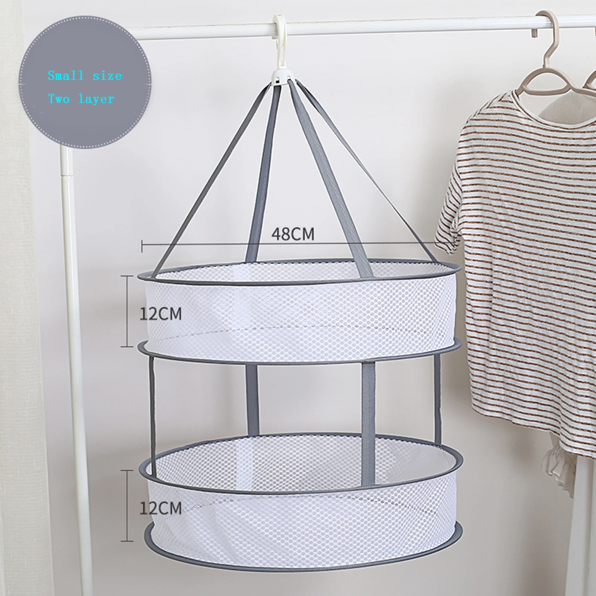 Collapsible Mesh Clothes Hanger Drying Rack Dry Net Collapsible Mesh Clothes Hanger Drying Rack Dry Net
