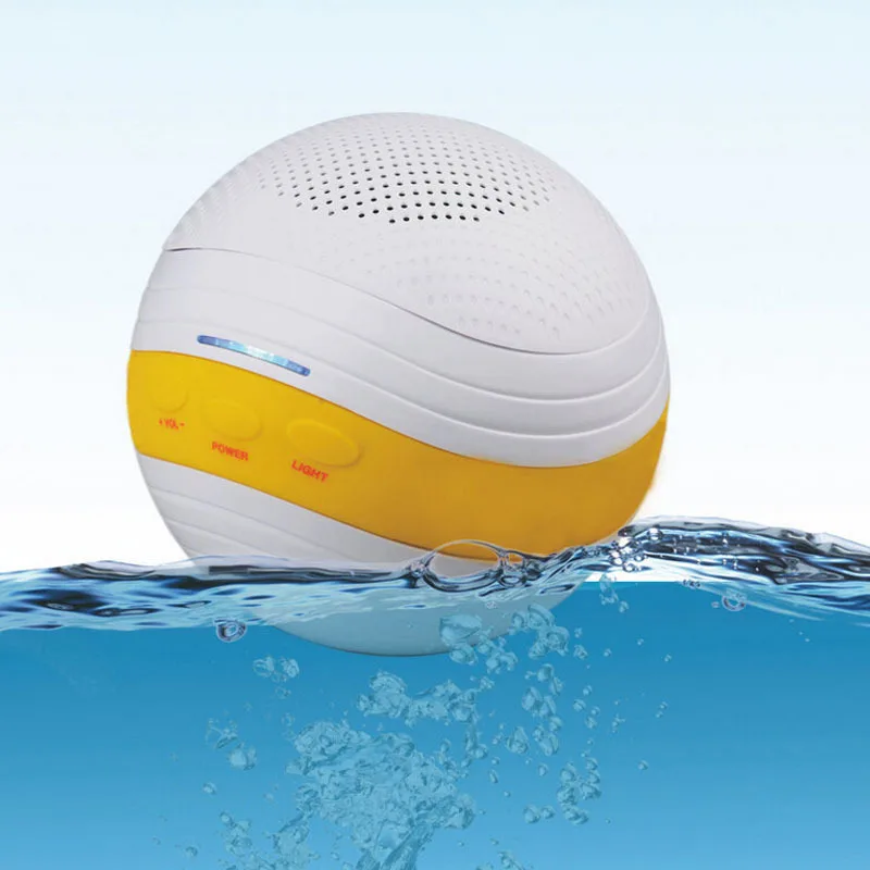 Round Outdoor Bass Stereo Waterproof Floating Bluetooth Speaker