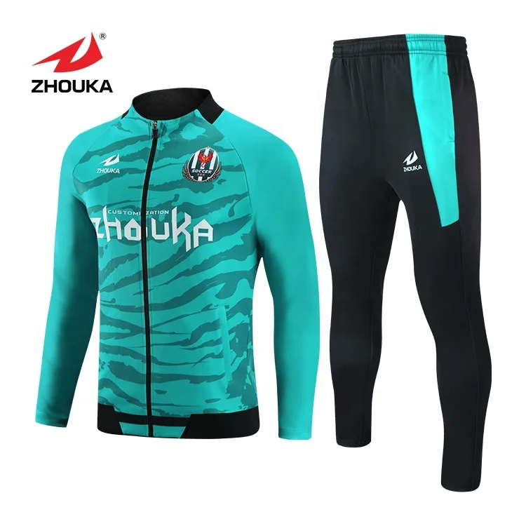 Custom High Quality Womens Tracksuits Best Price Men Green And Marine