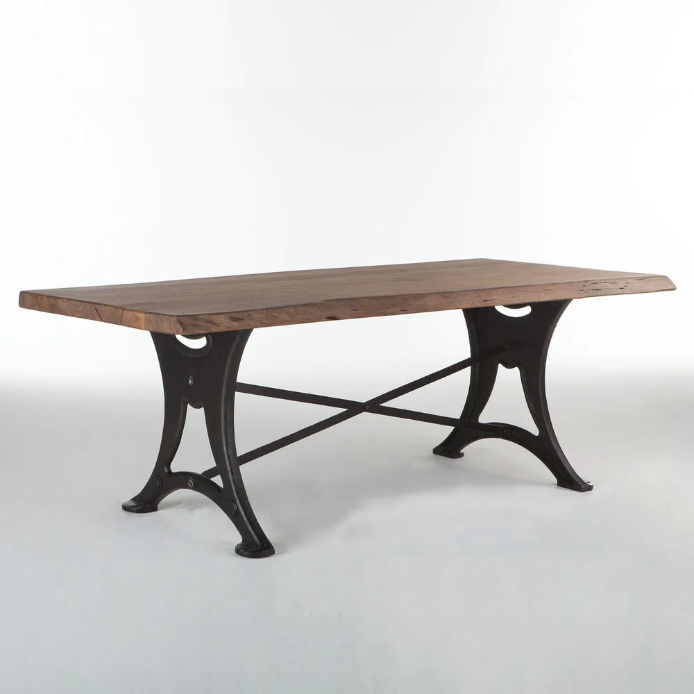 Us Wrought Iron Coffee Table Legs Metal Fof Dt94rw Jpg Reclaimedwoodtable03