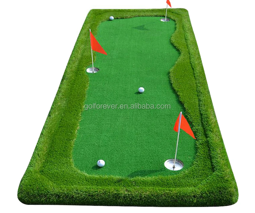 
1.5*3.0m two-layer custom portable golf putting green 
