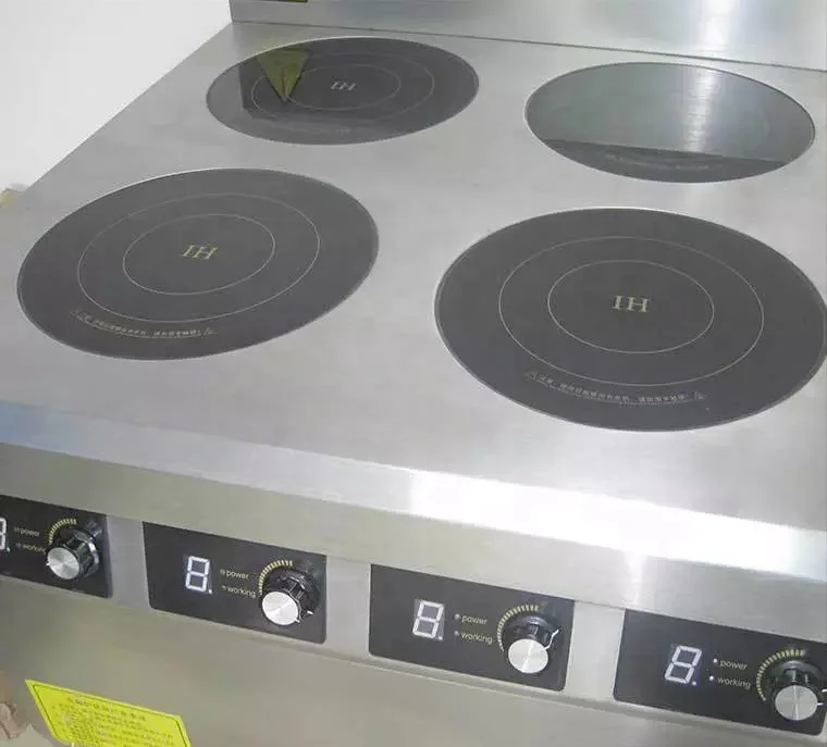 
China more than 10 Years Experiences Induction range cookers with 4 burners and oven 