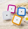 New style US EU Plug Mini LED Night Light AC110-240V Mushroom Wall Socket Light-controlled Sensor Lamp Bedroom Baby