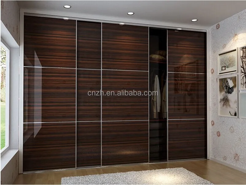 Fitted Wardrobe Closet Wooden Cloth Wardrobe Cabinet Bedroom