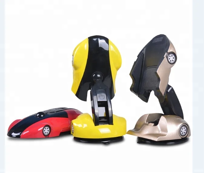 

Racing Car shape New Design phone Accessories diy phone holder, Black