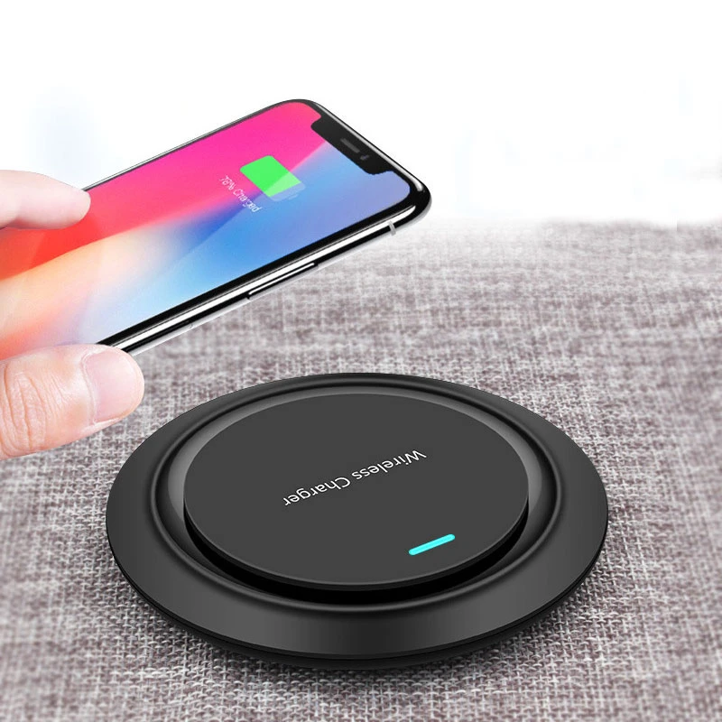 

10W 15W Fast Wireless Charging Qi Wireless Charger Smart Phone Free Shipping's Items, Black white