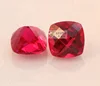 China Wholesale Cushion Cut 4# Red Natural Corundum Ruby