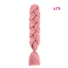 Expression Rich Braids Synthetic Hair Pink Jumbo Braids Extension For African Hair Beauty Accessory China Manufacturer