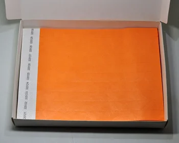 tyvek barcode wristbands