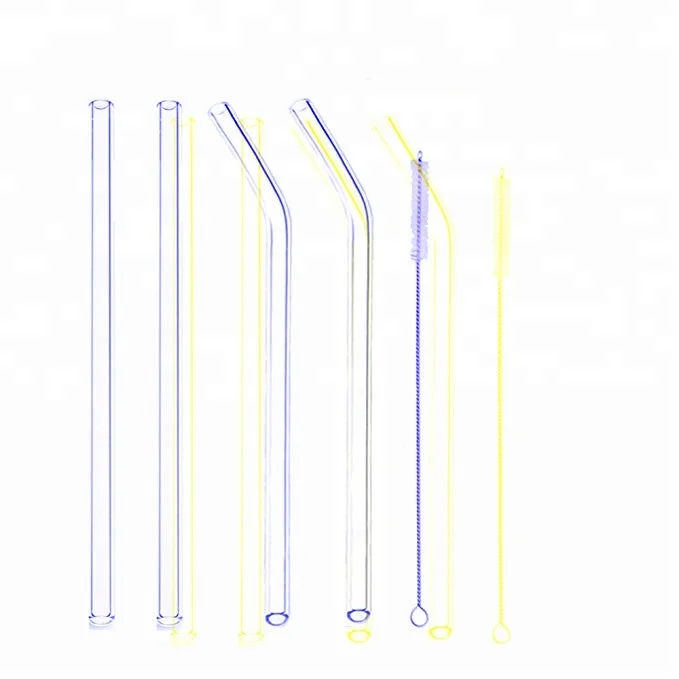 

Wholesale Wheat Drinking Straw Reusable Glass