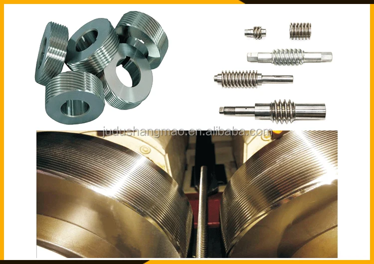 spline shaft thread rolling machine