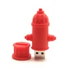 2018 NEW USB flash drive housing fire hydrant pen drive 4GB 8GB 16GB 32GB cute memory stick creative gift pendrive usb stick