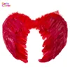 Halloween Costume Accessory Fancy Dress Party Feather Angel Fairy Wings