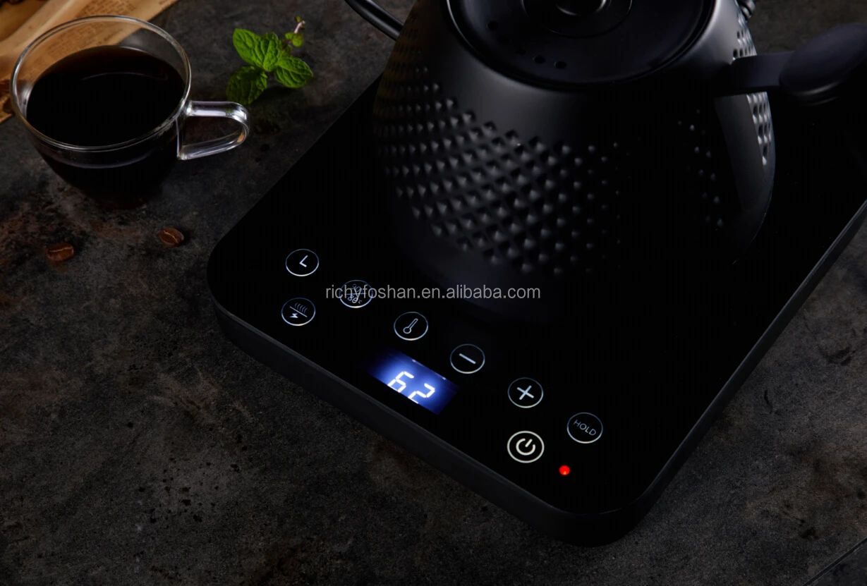 Barista Machine Electric Arabic Coffee Maker Gooseneck Kettle With