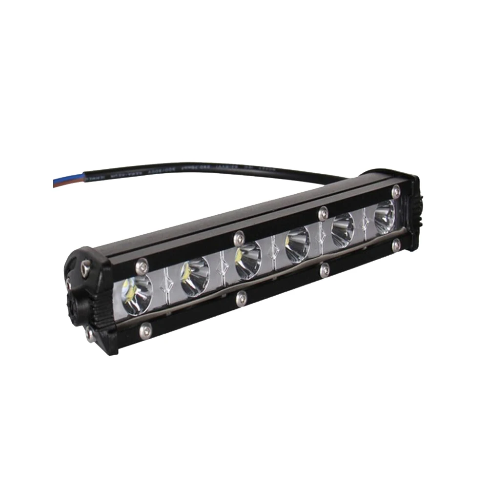 7inch 18W super slim small car motorcycle led light bar