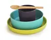 Hefei supplier wholesale bamboo fiber tableware,Dinnerware sets,dinner plates/bowl/mug