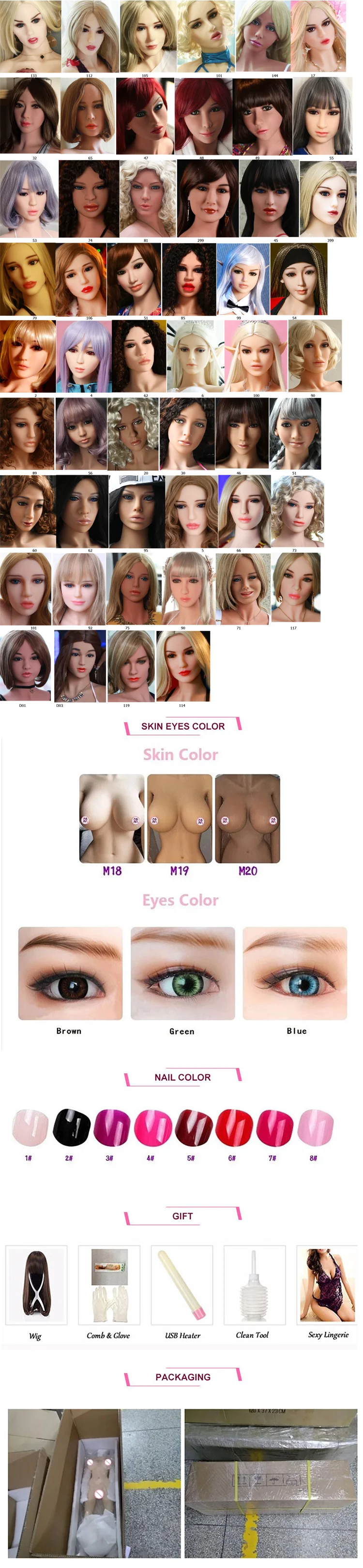 Pure 125cm TPE Optional funtion Beautiful real sex doll for men