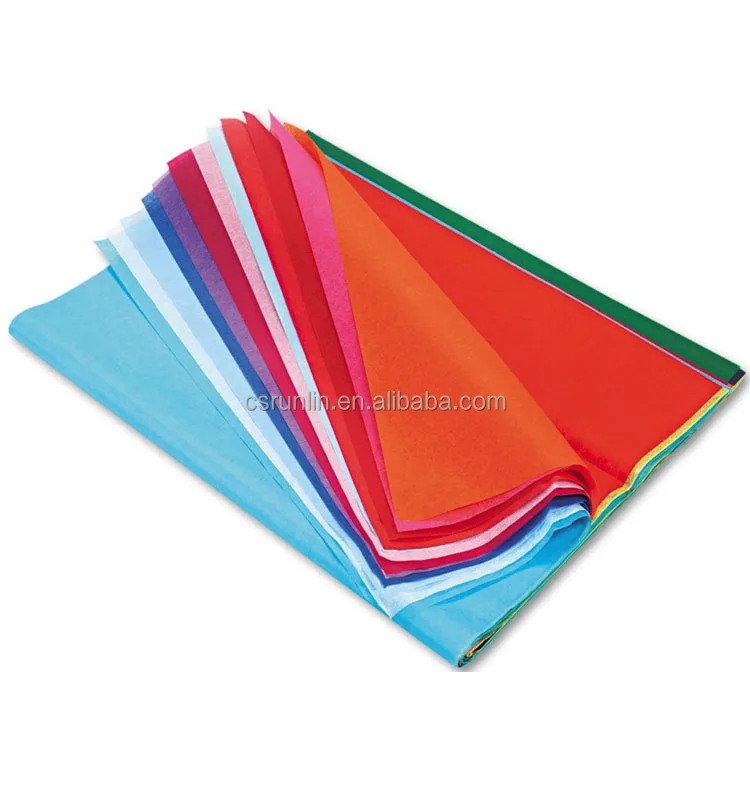 Assorted Colors Gift Wrapping Tissue Paper
