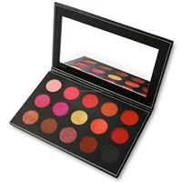 

High Pigment Cosmetics Makeup 15 Color Cream Wet Eyeshadow Palette