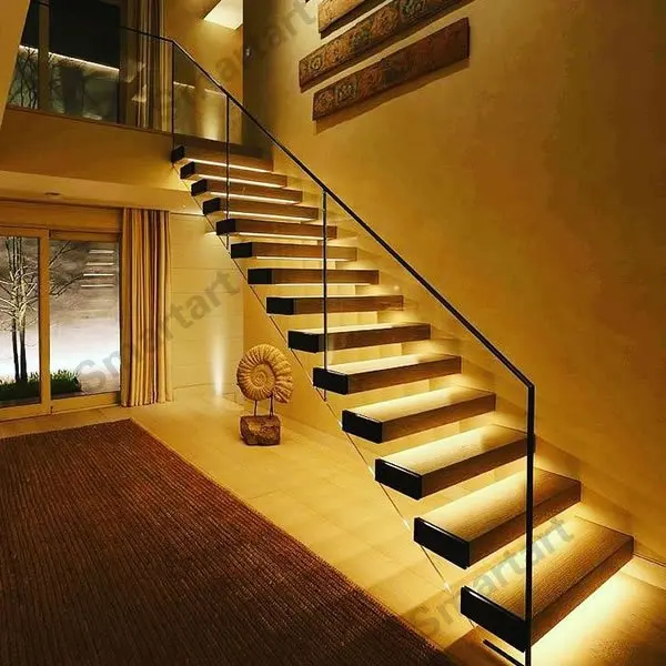 Top Quality Portable Wood Floating Stairs Buy Floating Wood Step Stair,Hidden Cantilever