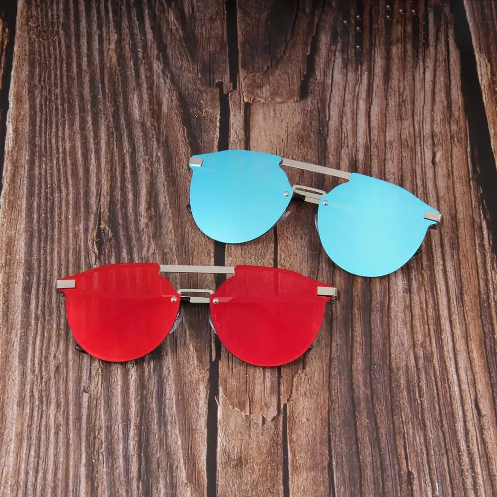 

New 2022 Korean Style Fashion Luxury Cat3 Uv400 Men Round Oculos Designer Sunglasses, Custom color