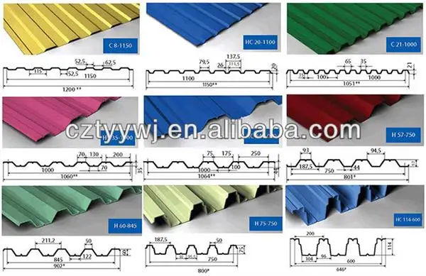 color steel standing seam roof panel roll forming machine